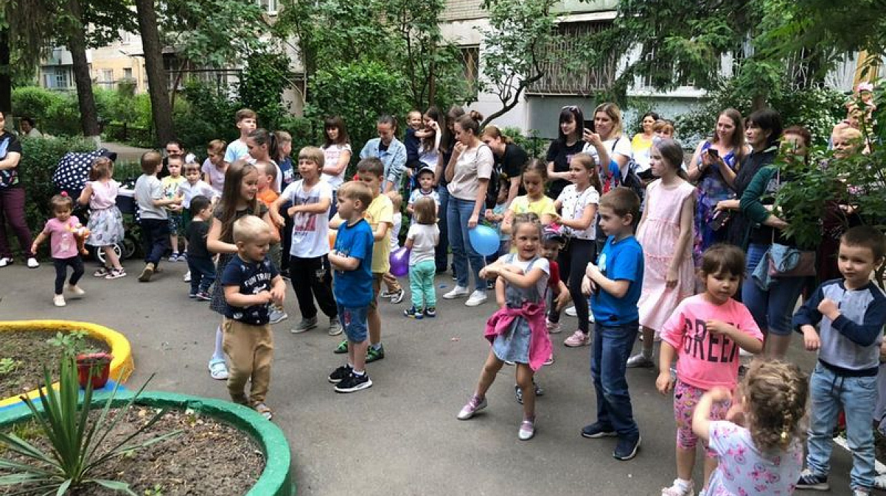 В Центральном округе отмечают День защиты детей