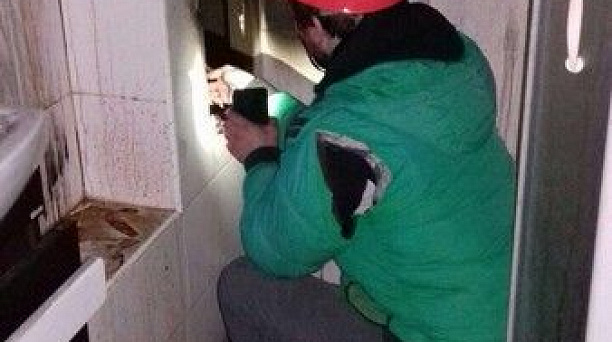 Для работ на доме по ул. им. Прокофьева в Краснодаре завезены необходимые строительные материалы