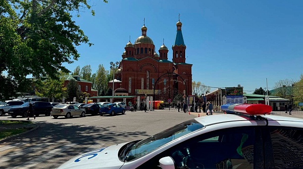 Во всех храмах Краснодара усилили меры безопасности для проведения пасхального богослужения