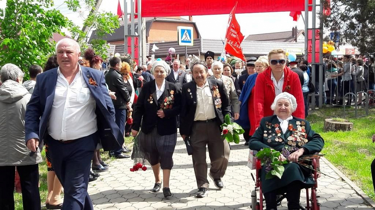 В Елизаветинской прошли мероприятия ко Дню Победы