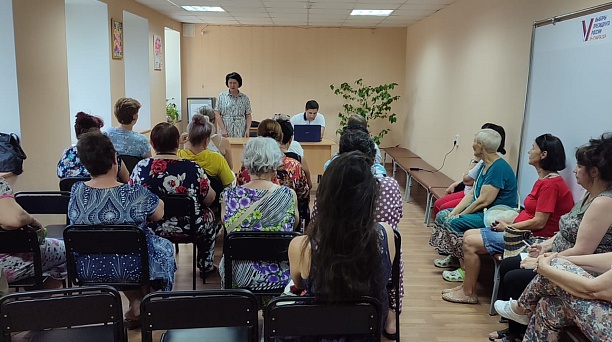 Акция здоровья прошла в территориальном центре № 34 