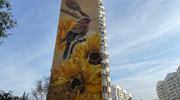 Художники завершили работу ещё над двумя муралами фестиваля «Краснодар.Яркий»