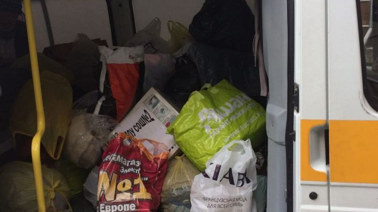 В Центральном округе прошла благотворительная акция по сбору вещей для лиц БОМЖ