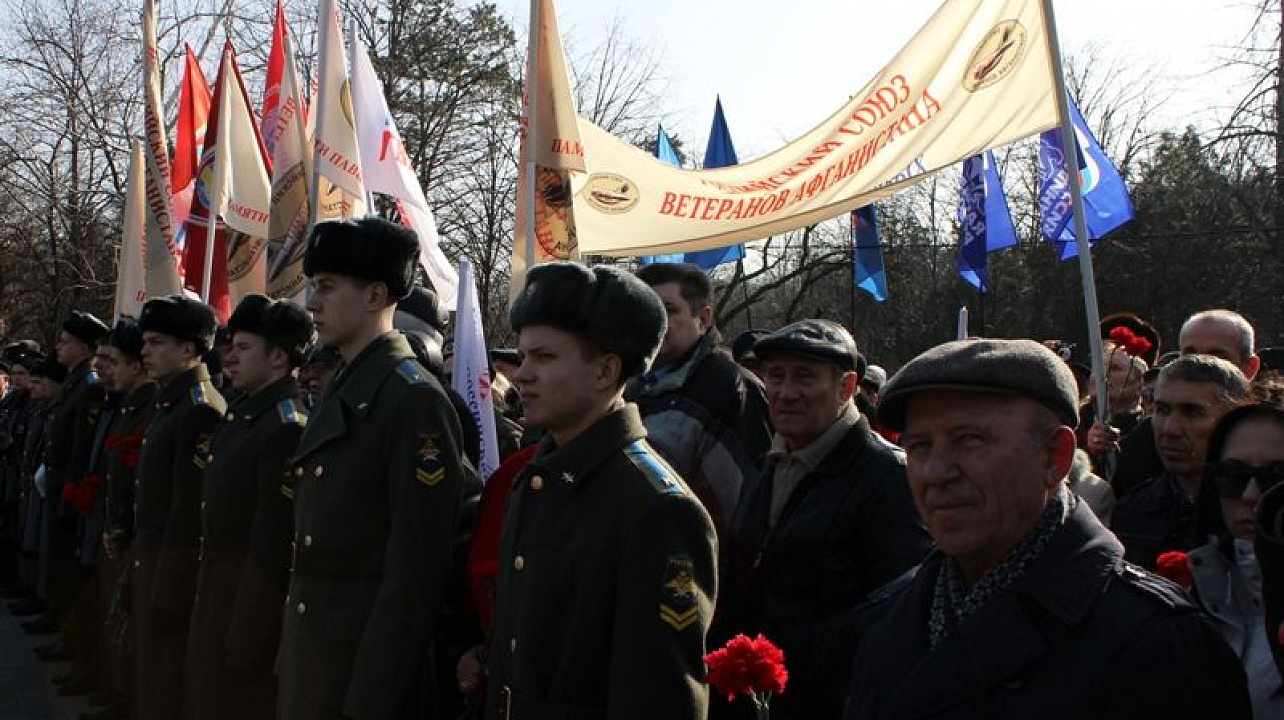 В Центральном округе почтили память погибших в локальных войнах