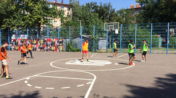 Футболисты с нашего двора