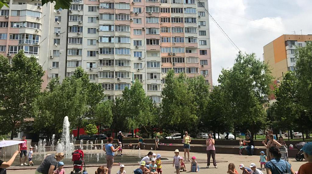 В Юбилейном микрорайоне прошли соревнования для детей