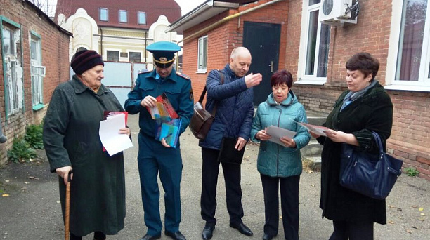 В Западном округе прошли рейдовые мероприятия по обеспечению пожарной безопасности в осенне-зимний период