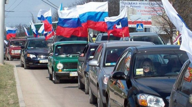 В Краснодаре встречали участников международного автопробега