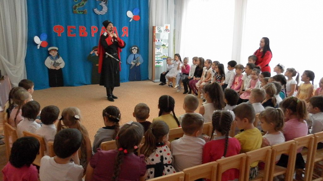 В Западном округе прошла встреча с казаком