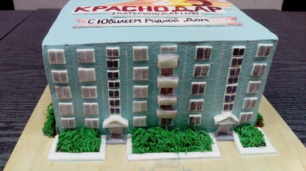 Торт к юбилею города