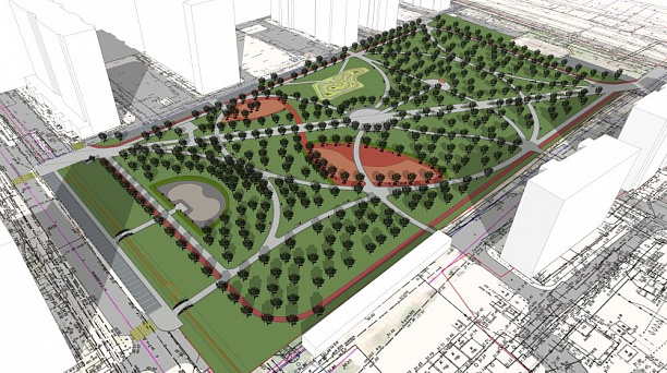 В Краснодаре завершается проектирование парка в Молодежном микрорайоне