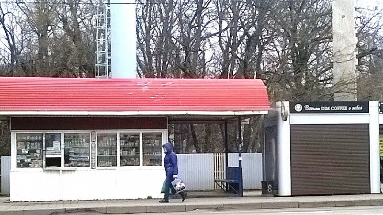 На территории Центрального округа произвели демонтаж самовольно размещенных павильонов