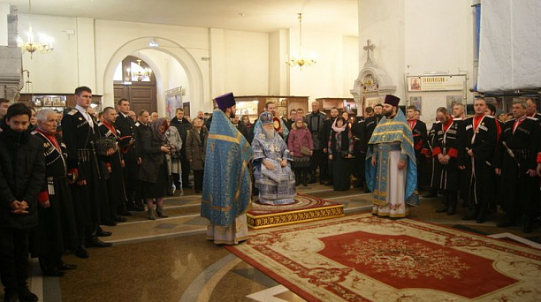 Литургия  в Войсковом Соборе
