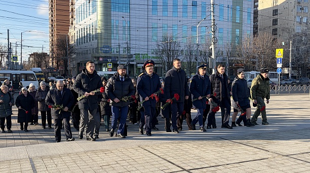 В Западном округе прошли памятные мероприятия, посвященные 83-й годовщине освобождения Краснодара от немецко-фашистских захватчиков