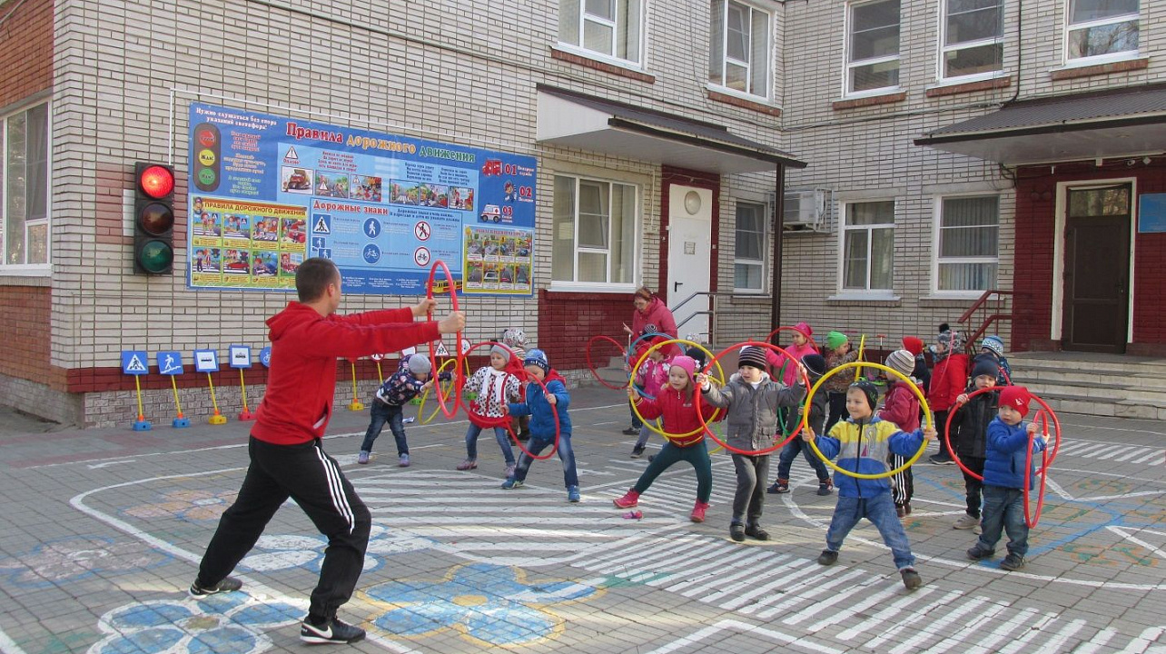 В детском саду Западного округа прошли профилактические мероприятия по правилам дорожного движения