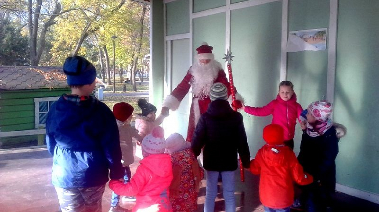 День рождения Деда Мороза отметили в Центральном округе