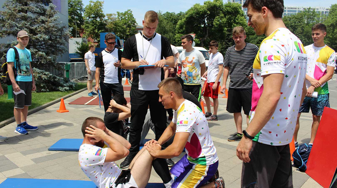 Кубанский союз молодежи подхватил «Эстафету ГТО»