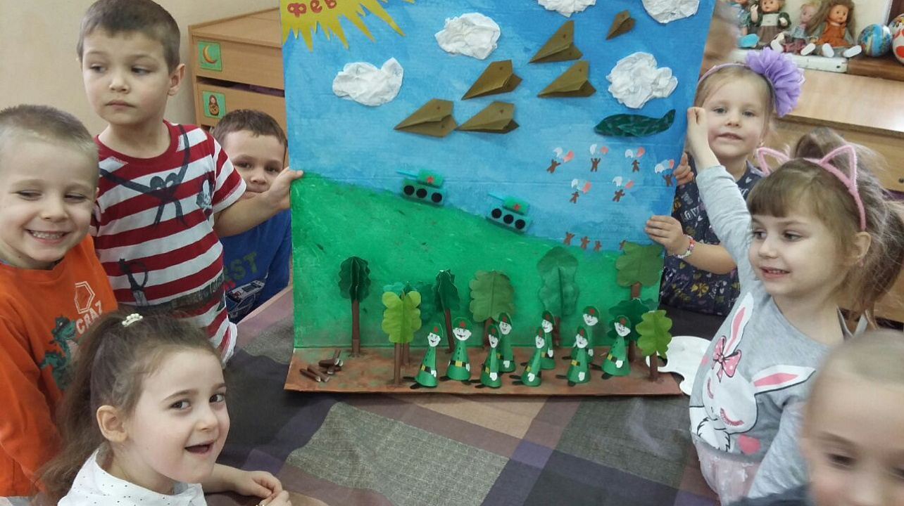 Воспитанники детского сада Западного округа завершили коллективную работу