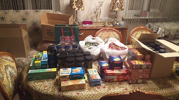 Жители дома № 44 по ул. Мира отправили гуманитарную помощь защитникам Отечества