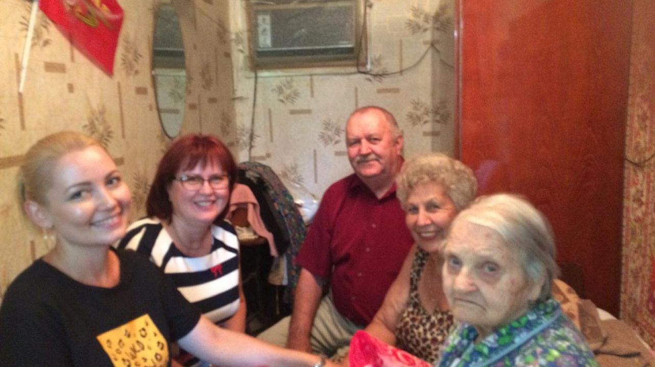 Вчера 95-летие отметила ветеран войны, жительница улицы Российской Мария Назарова