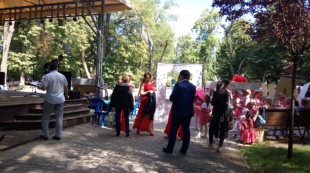 В Городском саду проходит молодежный историко- культурный фестиваль