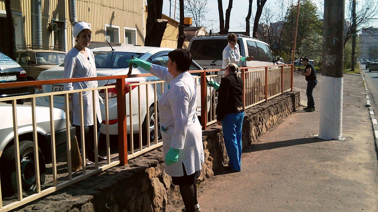 Предприятия Западного округа навели порядок на своих территориях