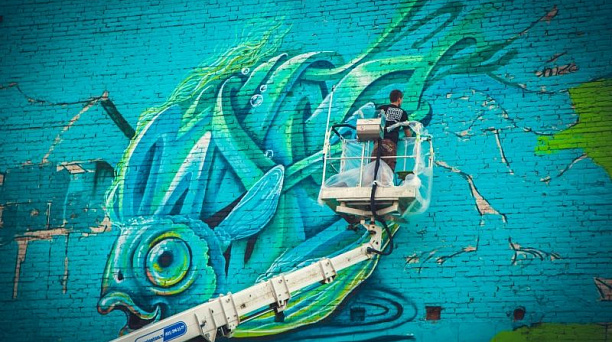 В Краснодаре появится новое масштабное граффити