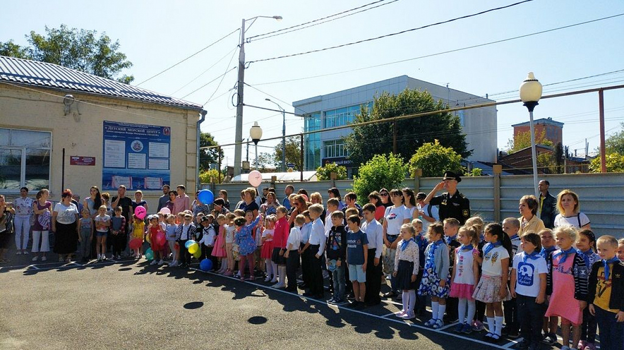 В Детском морском центре им. Ф. Ушакова стартовал новый учебный год