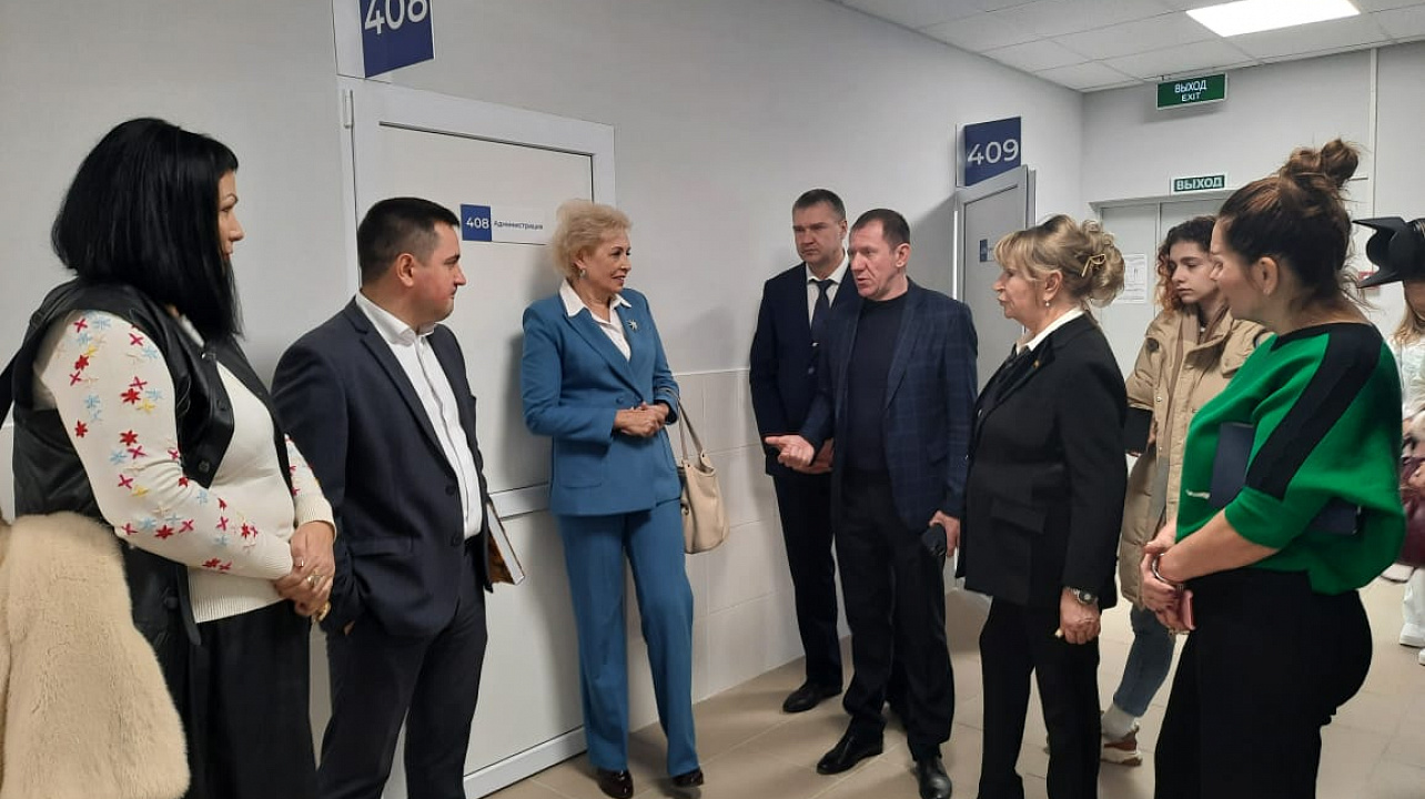 В Пашковском жилом массиве открыли поликлинику
