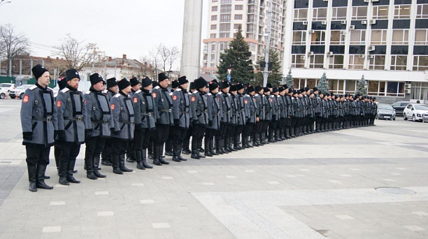 Награждение казаков