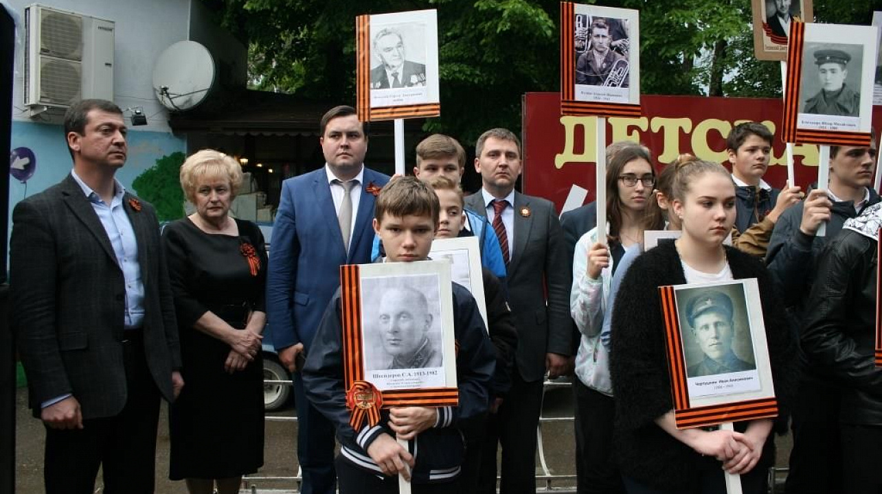 Ветеранов Прикубанского округа поздравили с Днем Победы