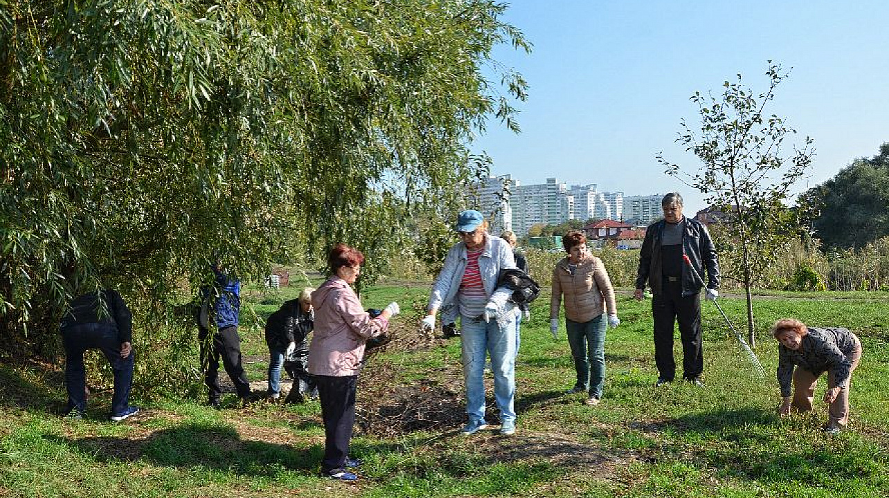 В Карасунском округе поддержали экологический марафон «Вода России»
