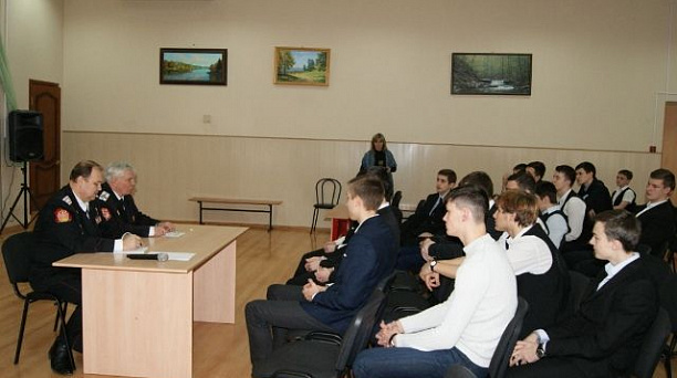 Встреча с будущими защитниками Родины