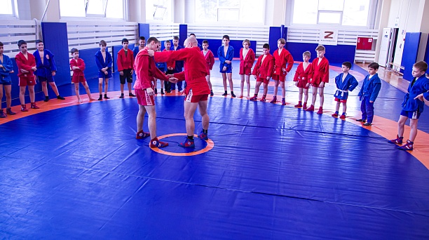 На одном ковре с чемпионом  