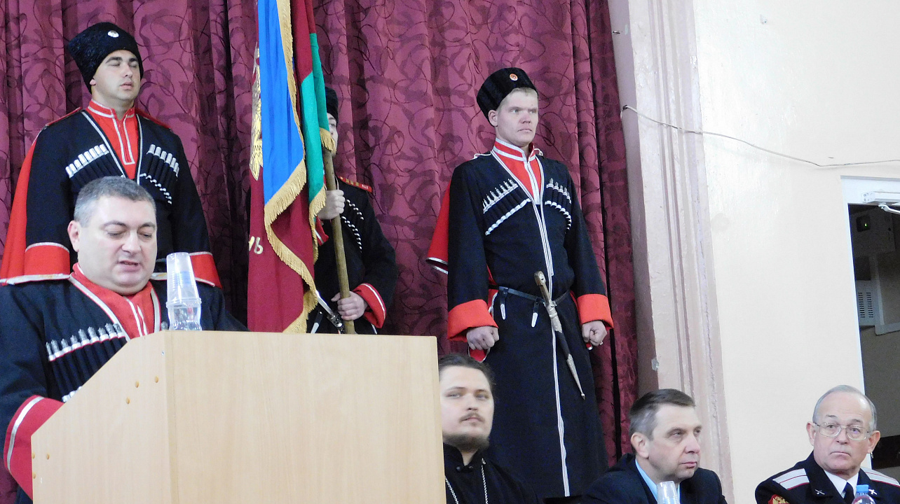 Состоялся отчетный годовой сбор казаков Пашковского станичного казачьего общества.