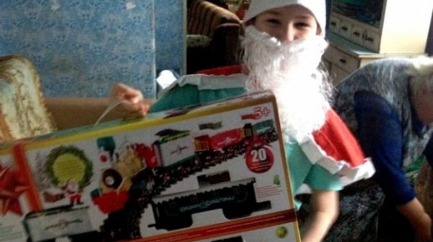 Детей Центрального округа поздравили с наступающим Новым годом