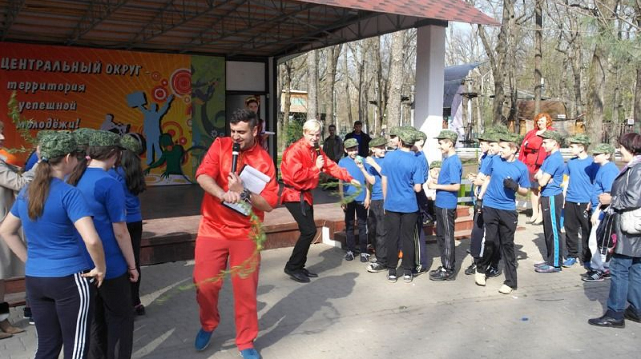 В Центральном округе состоялась акция «Творим добро»