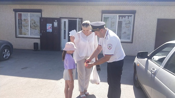 В СНТ «Автомобилист» и «Северное» с подростками прошли занятия по правилам дорожного движения