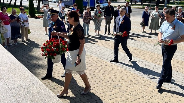 Центральный округ почтил память павших героев Великой Отечественной войны