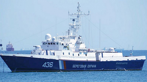 Шефский визит на  пограничный сторожевой корабль «Краснодарец»