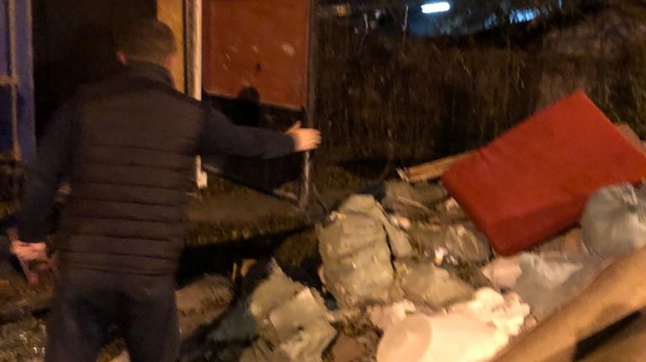 В Западном округе прошел рейд по пресечению стихийных свалок