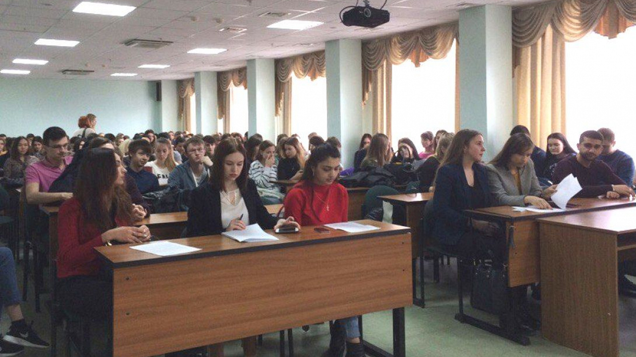 В Западном округе прошла открытая лекция первого заместителя министра экономики Краснодарского края