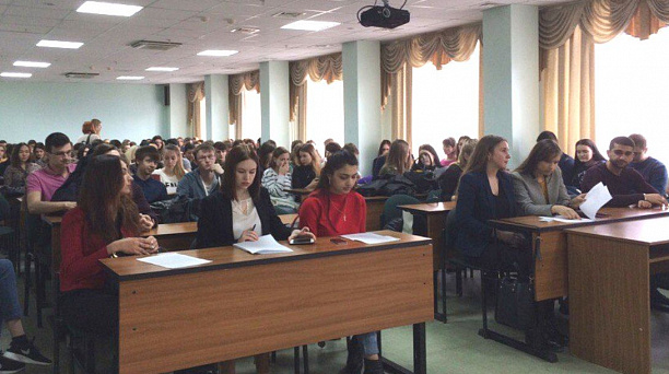 В Западном округе прошла открытая лекция первого заместителя министра экономики Краснодарского края