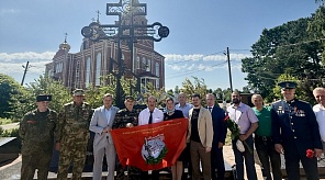 В Краснодаре открыли мемориал воинам-героям на территории Свято-Вознесенского храма