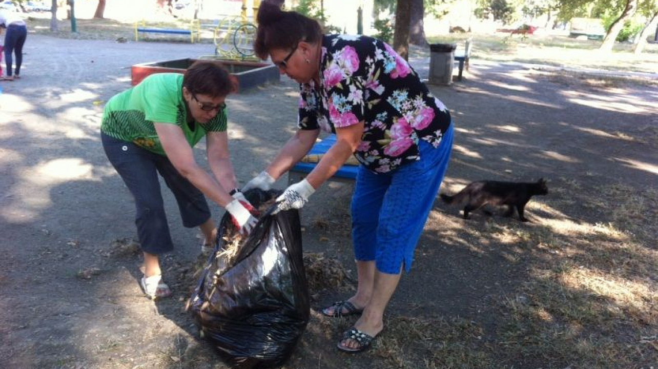 В Карасунском округе организован экологический субботник