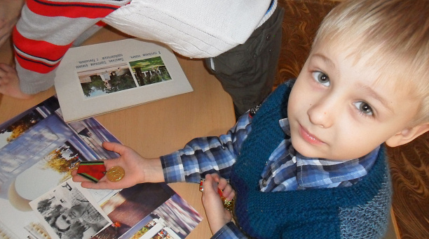 Старшие группы прикубанского детсада №173 изучили военное прошлое Краснодара