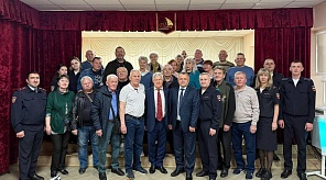В городском Доме Культуры Западного округа прошла торжественная встреча ветеранов МВД
