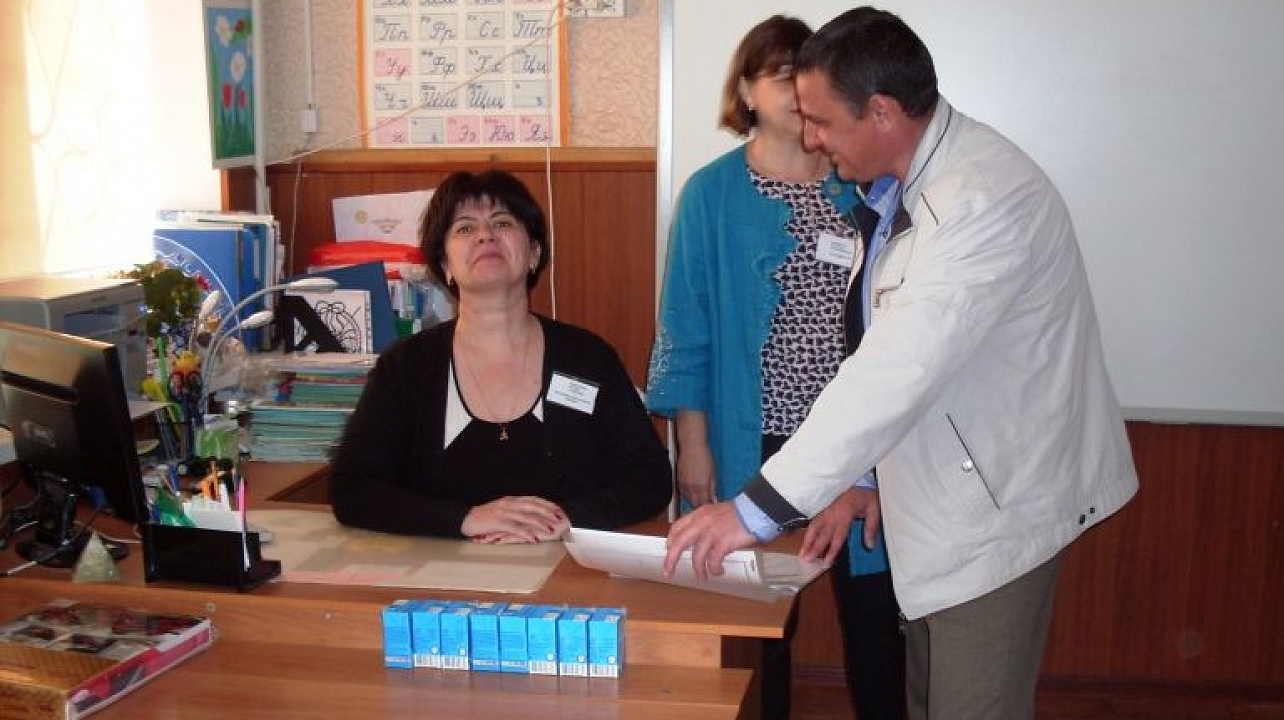 Учения. Сборный эвакуационный пункт на базе СОШ № 55