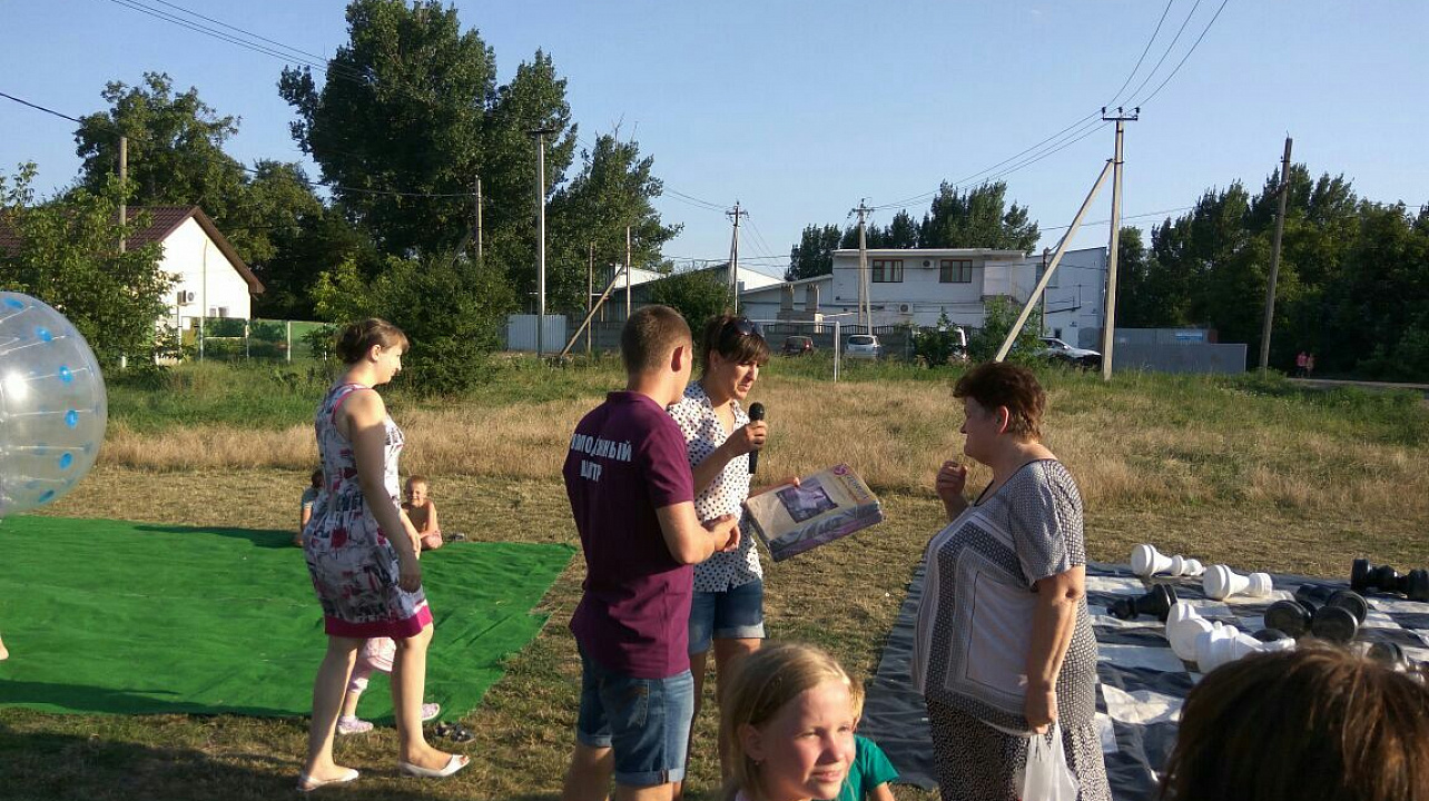 В поселке Индустриальном состоялся детский спортивный праздник