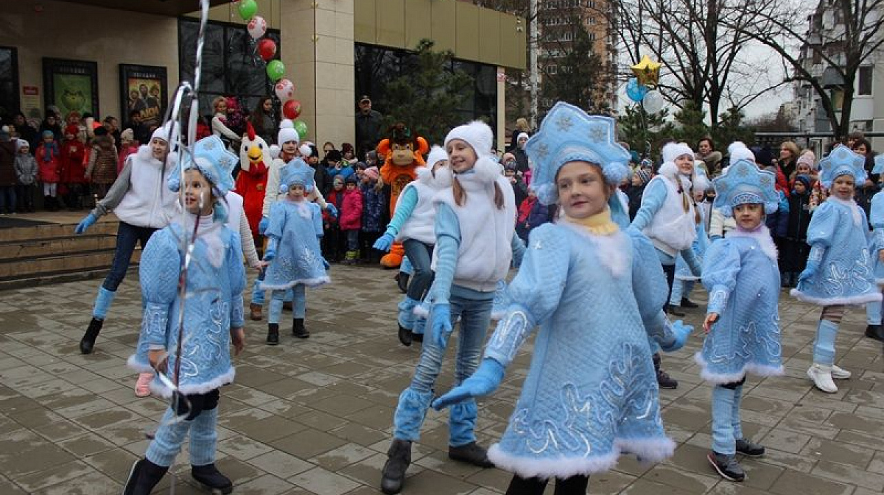 В Центральном округе прошел новогодний праздник